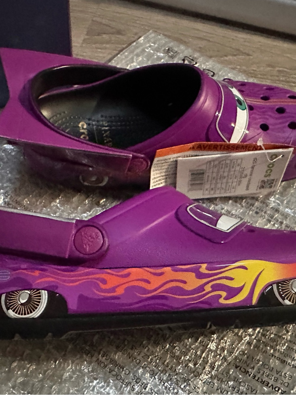 2026 Disney D23 x Crocs Cars Ramone Clog Adult USA Size m7/w9 - Picture 7 of 15